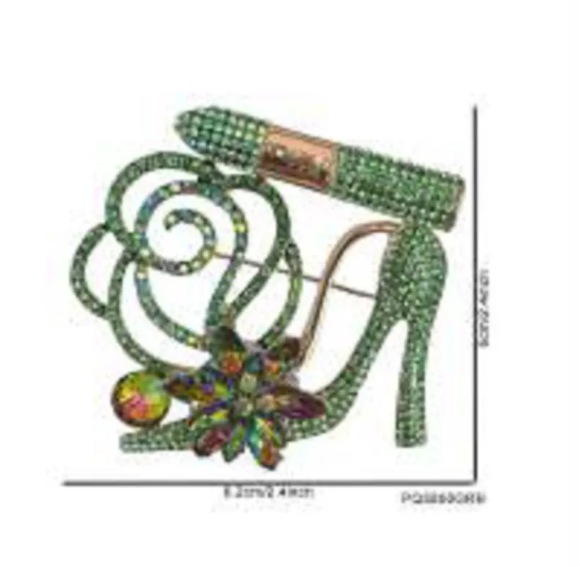 SHOE BROOCH ( 5850 GRB ) sold by Oh My Jewelry