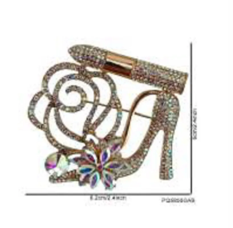 SHOE BROOCH ( 5850 GAB ) sold by Oh My Jewelry