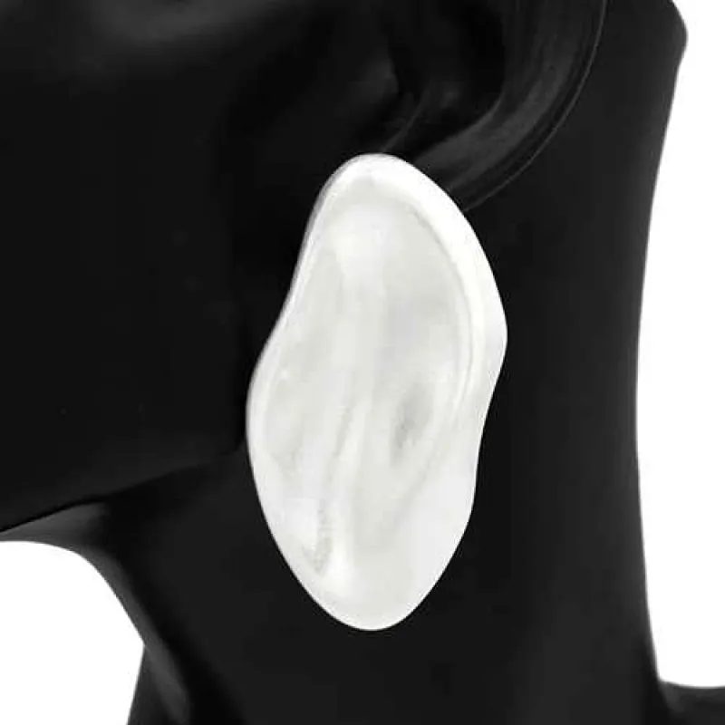 SILVER EARRINGS ( 2945 RD ) made by Oh My Jewelry
