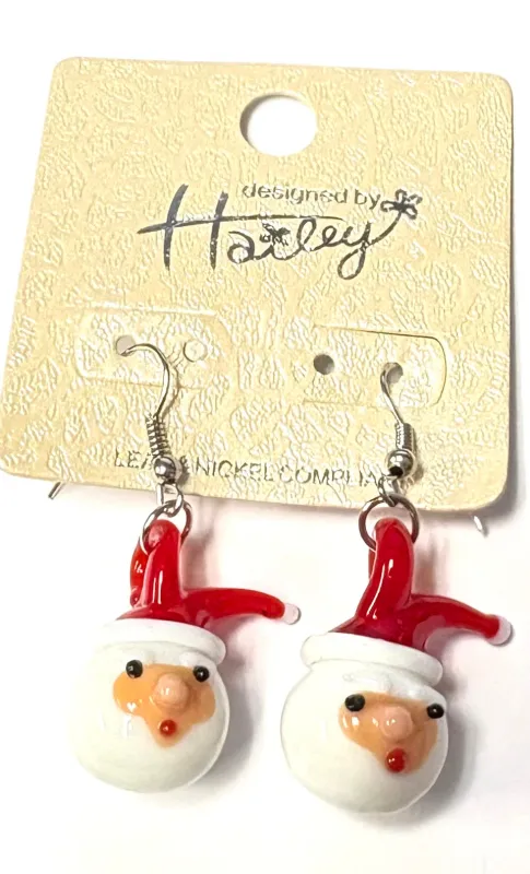 DANGLING SNOWMAN EARRINGS ( 035 ) sold by Oh My Jewelry
