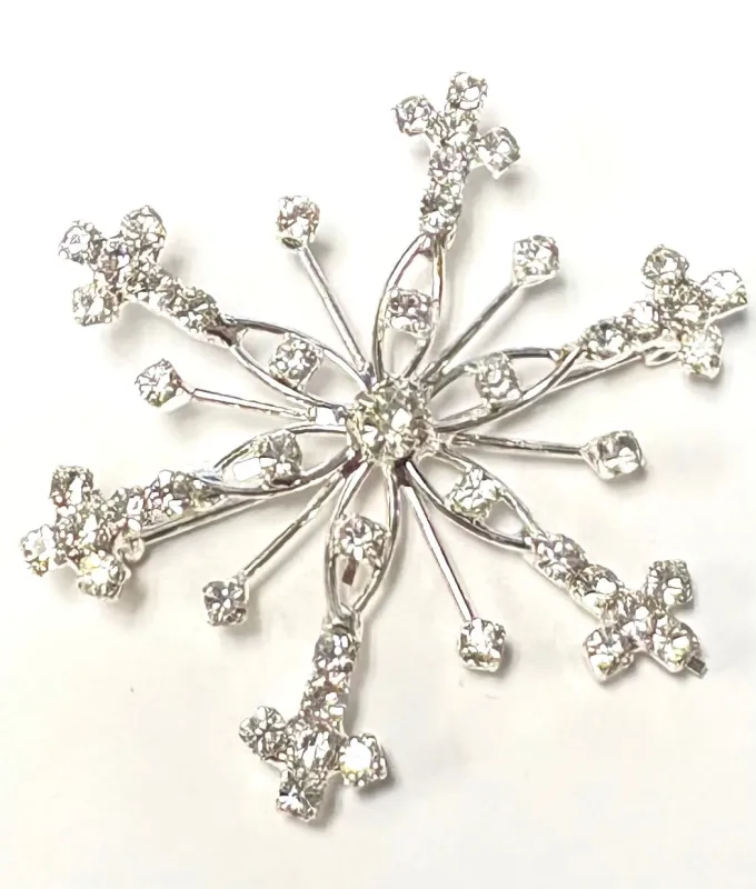 SNOWFLAKE BROOCH ( 364 ) sold by Oh My Jewelry