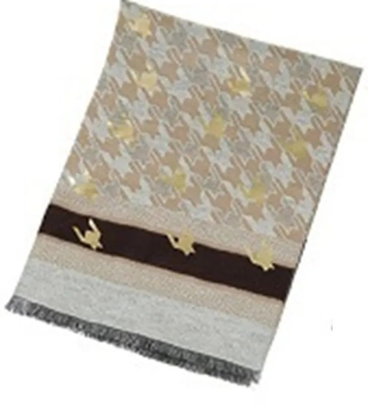 BROWN SCARF ( 1047 BN ) made by Oh My Jewelry