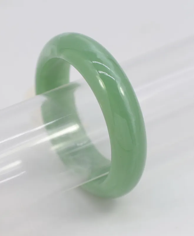 JADE COLOR RESIN BANGLE ( 1481 JAD ) sold by Oh My Jewelry