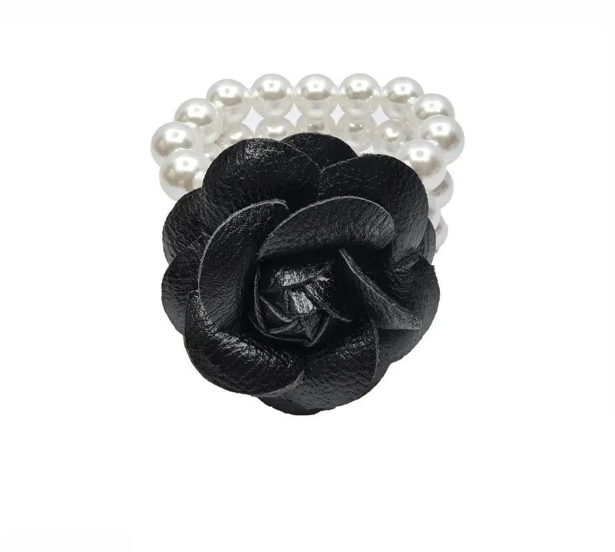 PEARL STRETCH BRACELET ( 0150 WHBK ) sold by Oh My Jewelry