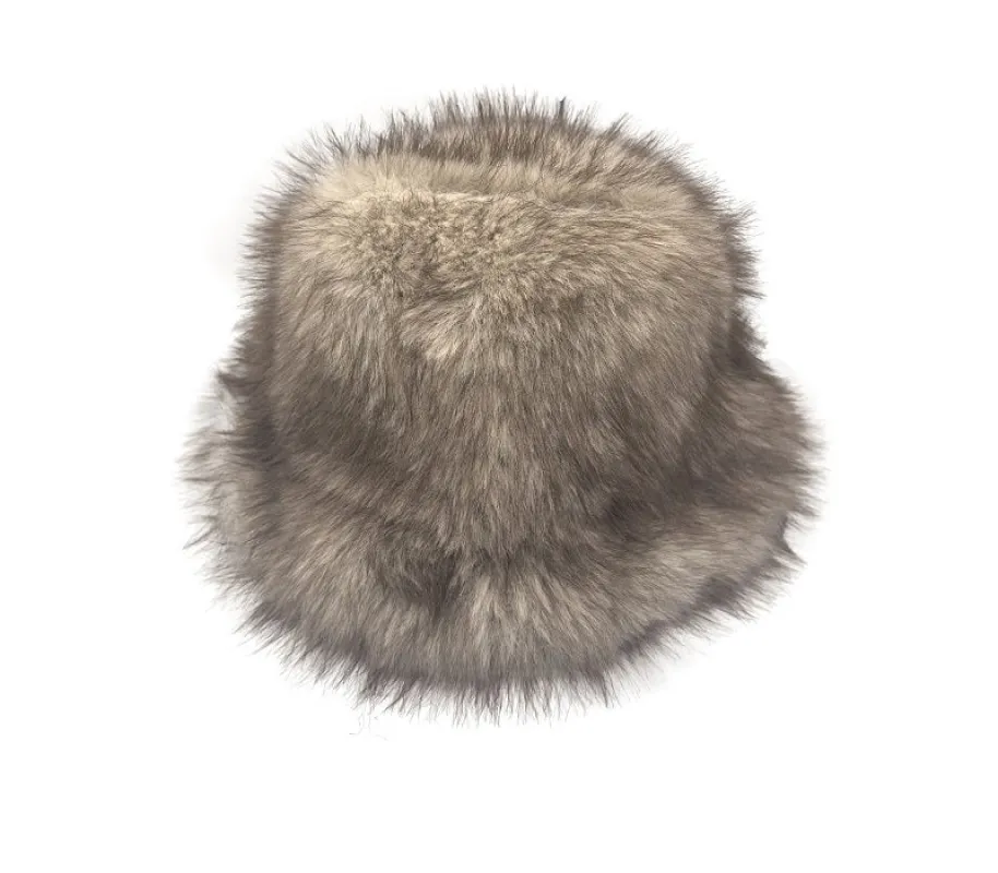 BEIGE FAUX FUR HAT ( 0984 BG ) sold by Oh My Jewelry