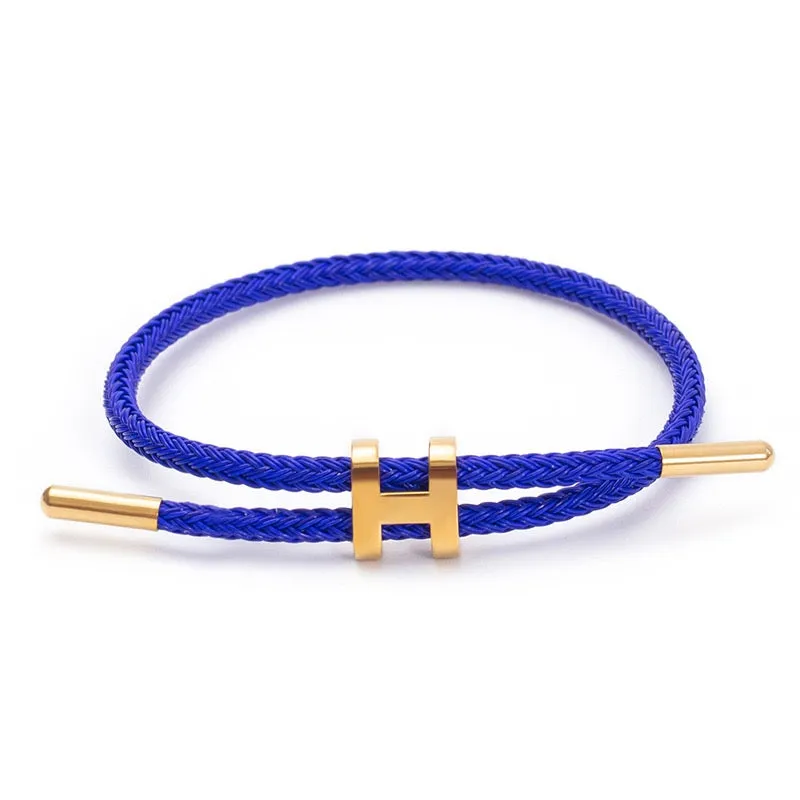 BLUE THREAD BRACELET ( 315 BL ) made by Oh My Jewelry