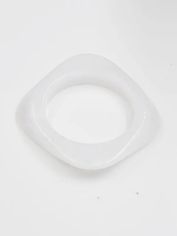 WHITE COLOR BANGLE ( 254005 WH ) sold by Oh My Jewelry
