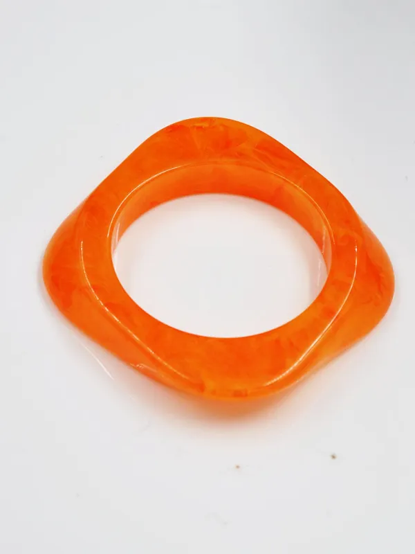 ORANGE COLOR BANGLE ( 254005 OR ) sold by Oh My Jewelry