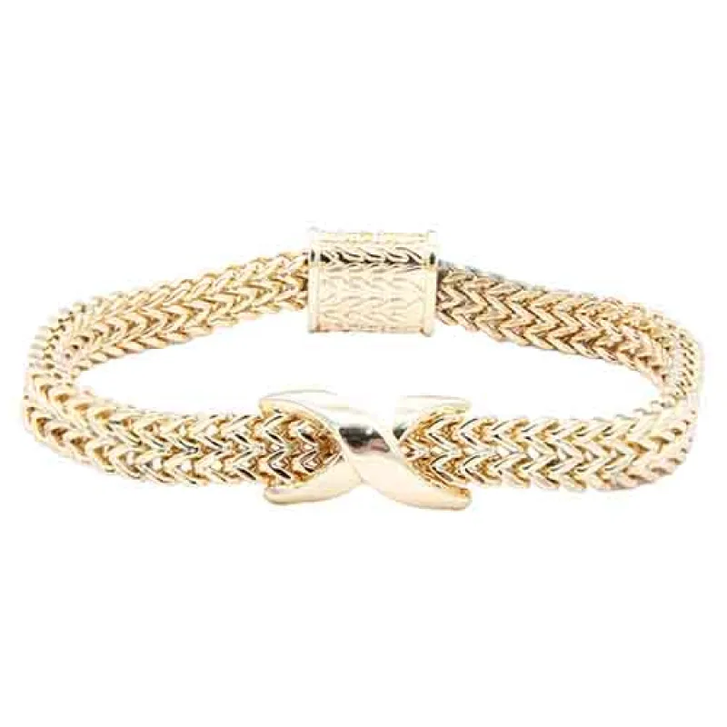 GOLD BRACELET ( 925 GD ) sold by Oh My Jewelry