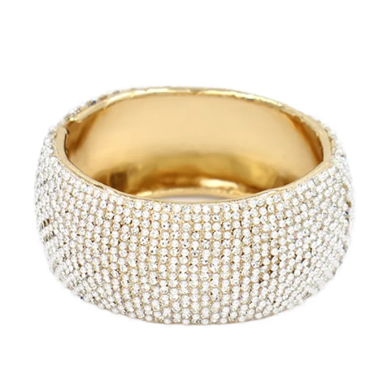 GOLD CREAM BANGLE ( 2234 GDCRM ) sold by Oh My Jewelry