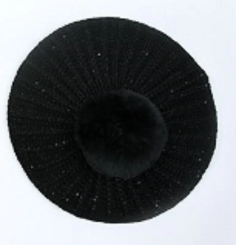 BLACK BERET ( 1120 BLACK ) sold by Oh My Jewelry
