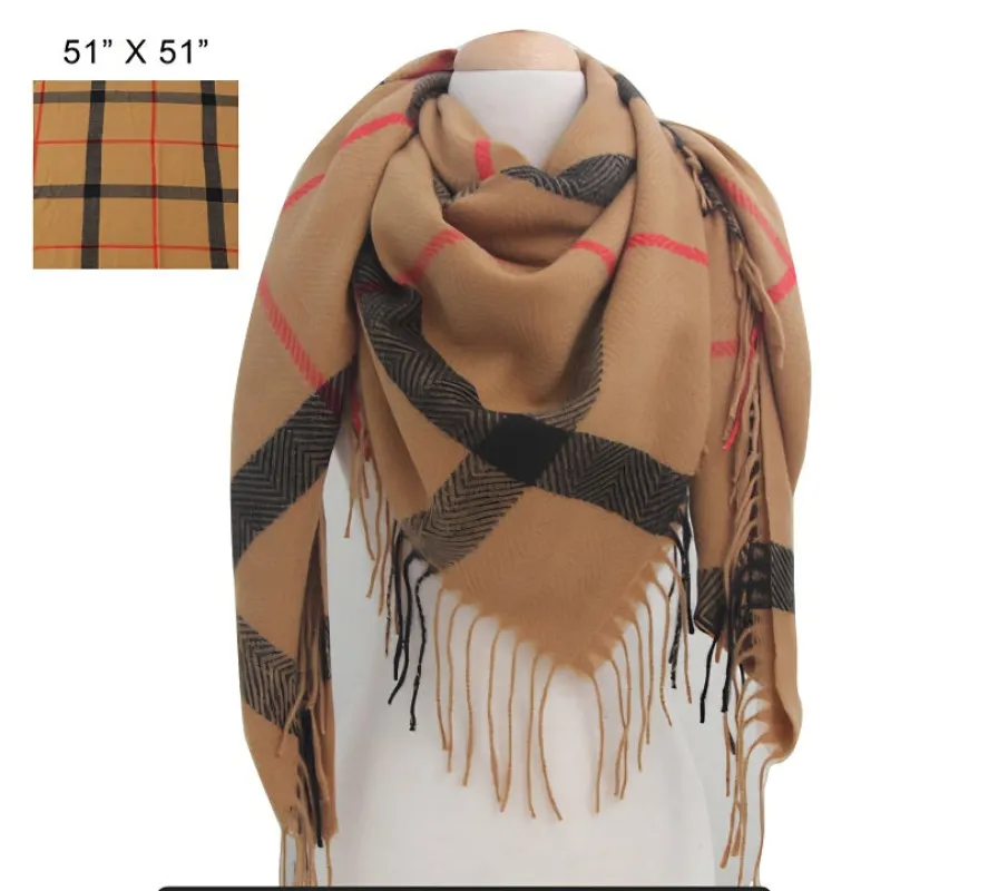 TAN SCARF ( 320012 LTMT ) sold by Oh My Jewelry