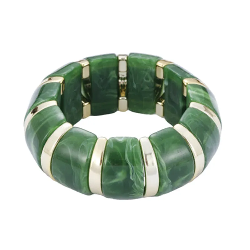 OLIVE GREEN BRACELET ( 84602 OLI ) sold by Oh My Jewelry
