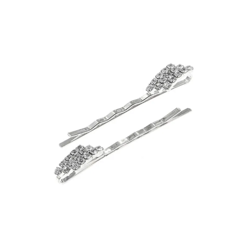 SILVER BOBBY PIN HAIR PIN ( 70371 S ) sold by Oh My Jewelry