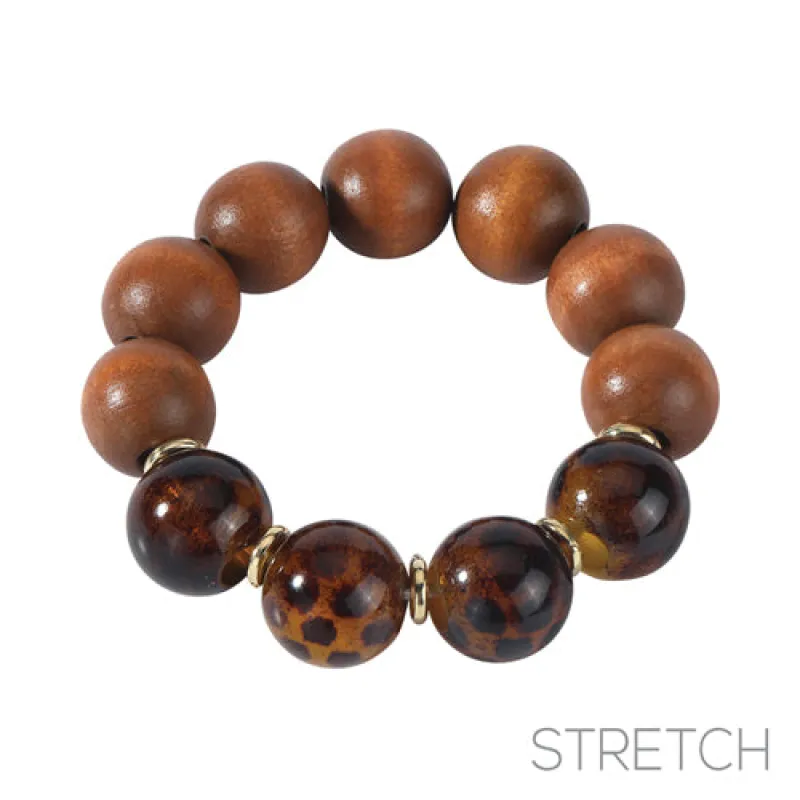 BROWN TORTOISE SHELL BRACELET ( 84601 STOG ) sold by Oh My Jewelry