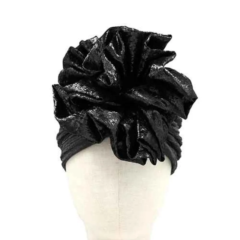 BLACK TURBAN ( 1606 BK ) sold by Oh My Jewelry