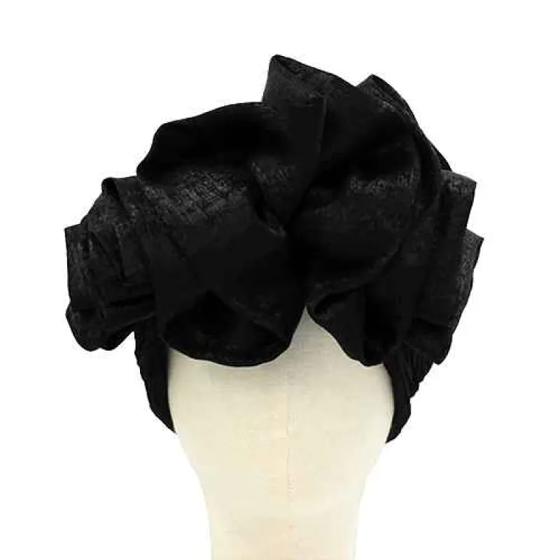 BLACK TURBAN ( 1605 BKBK ) sold by Oh My Jewelry