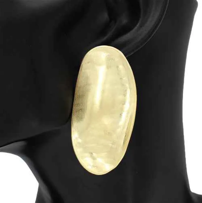 GOLD EARRINGS ( 2956 GD ) sold by Oh My Jewelry