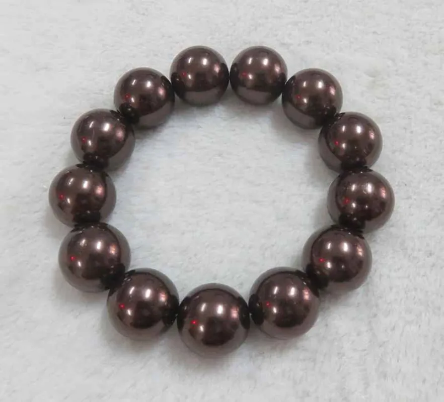 BROWN PEARL STRETCH BRACELET ( 602 ) sold by Oh My Jewelry