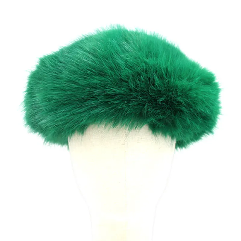 FAUX FUR BERET ( 1596 GN ) sold by Oh My Jewelry
