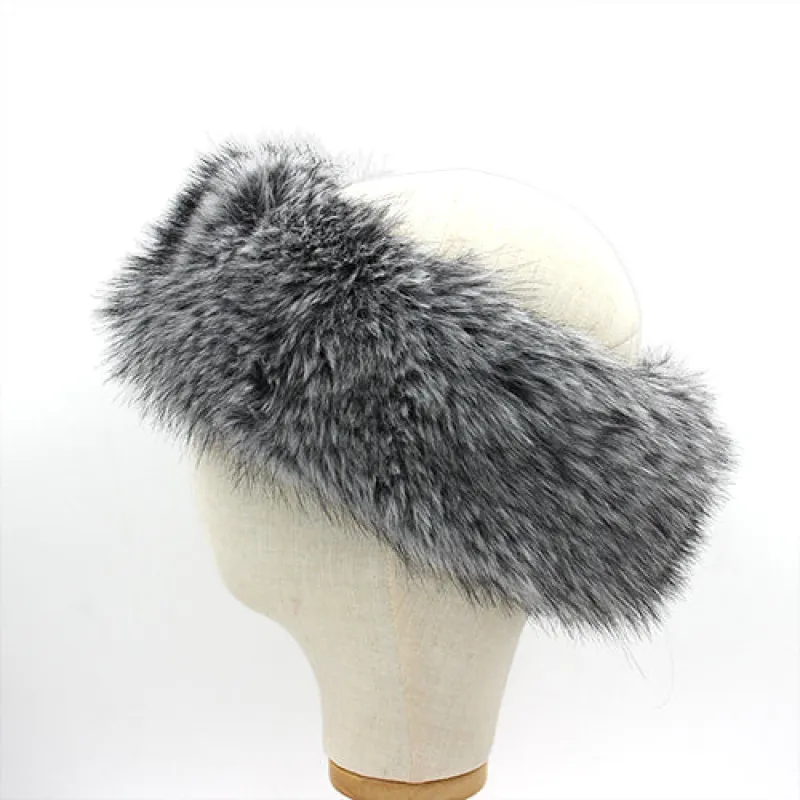 FAUX FUR HEADBAND ( 1594 WT ) sold by Oh My Jewelry