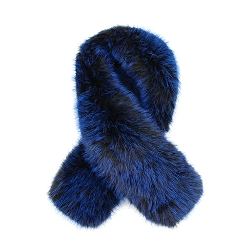 FAUX FUR SCARF ( 1593 BL ) sold by Oh My Jewelry