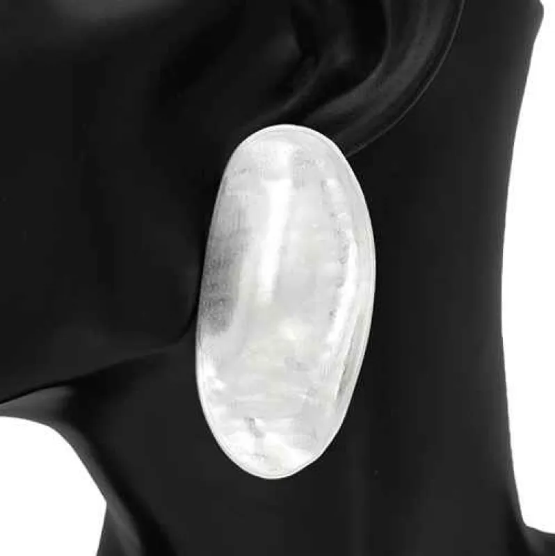 SILVER EARRINGS ( 2956 RD ) sold by Oh My Jewelry