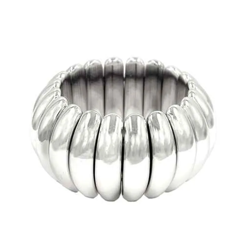 SILVER STRETCH BRACELET ( 2153 RD ) sold by Oh My Jewelry