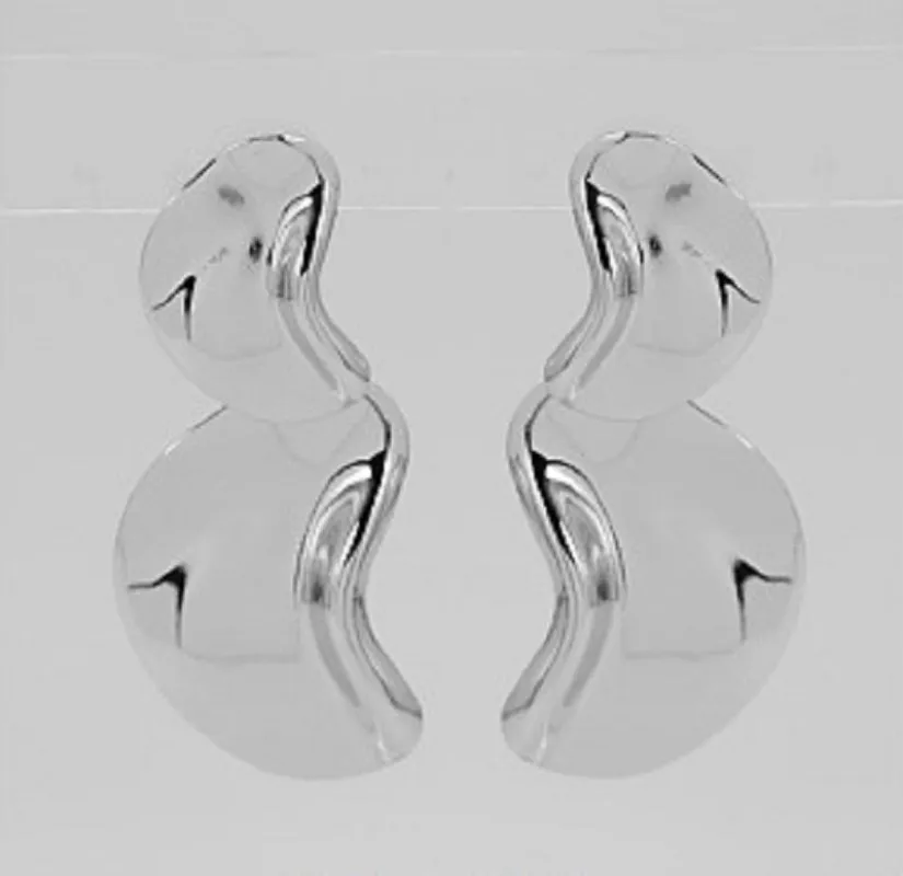 SILVER EARRINGS ( 5725 SIL ) sold by Oh My Jewelry