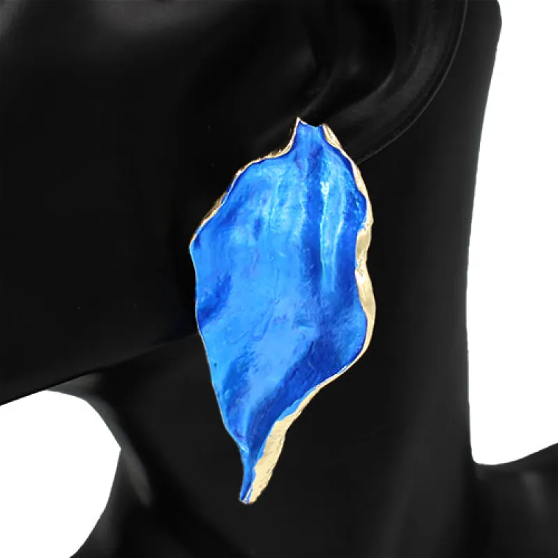 BLUE EARRINGS ( 2868 BL ) sold by Oh My Jewelry