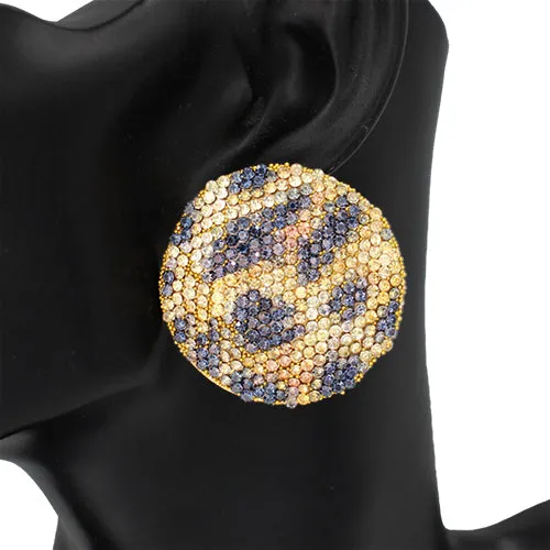 LEOPARD PRINT EARRINGS ( 2849 LEO ) sold by Oh My Jewelry