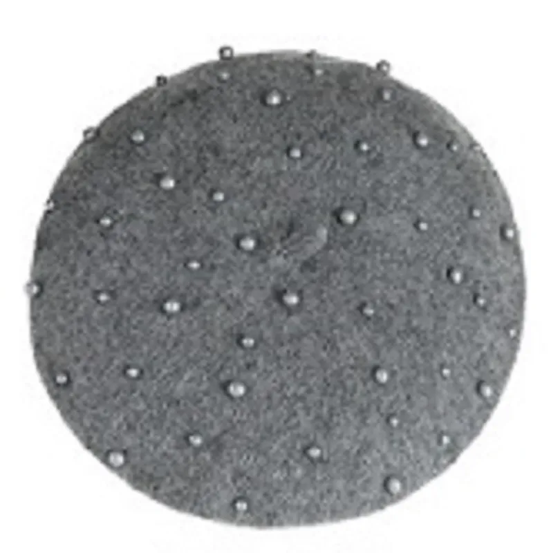 GREY BERET SILVER PEARLS ( 1151 GY ) sold by Oh My Jewelry