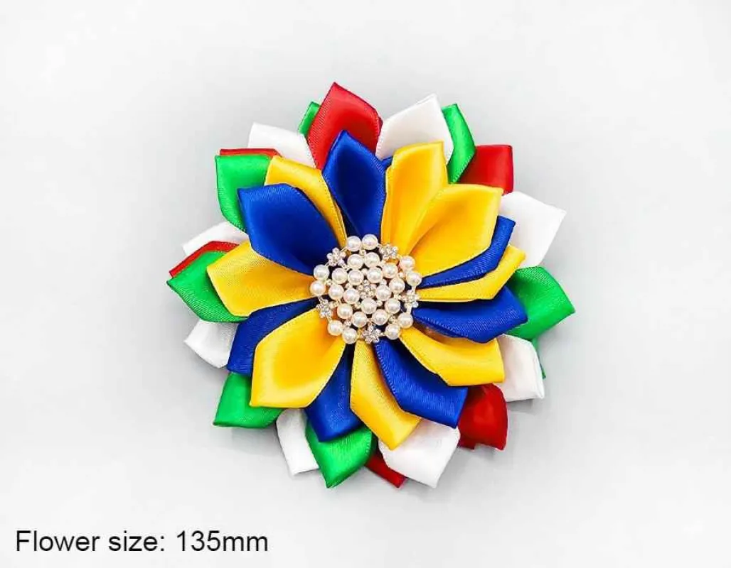 MULTICOLOR FLOWER BROOCH ( 1500 MT ) made by Oh My Jewelry