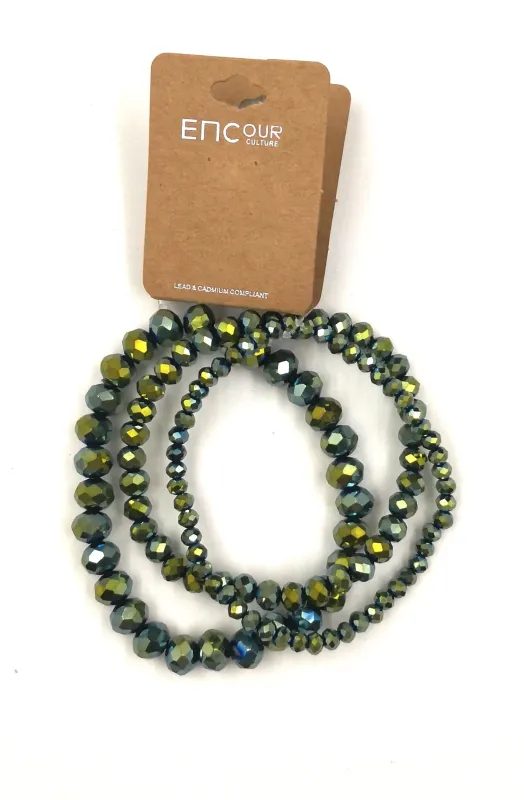 3 STRETCH BRACELET SET ( 0131 HM E89 ) sold by Oh My Jewelry