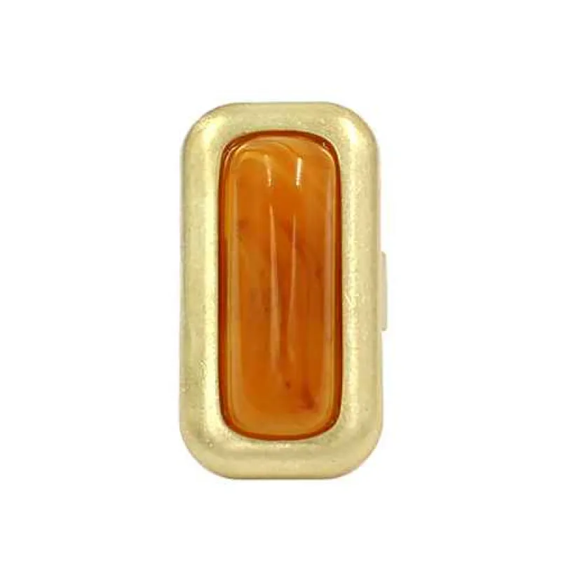 GOLD RECTANGLE RING ( 2138 GDMUS ) sold by Oh My Jewelry