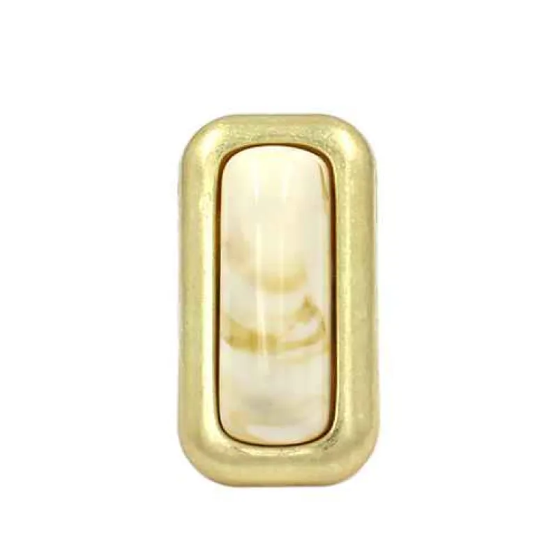 GOLD RECTANGLE RING ( 2138 GDIV ) sold by Oh My Jewelry