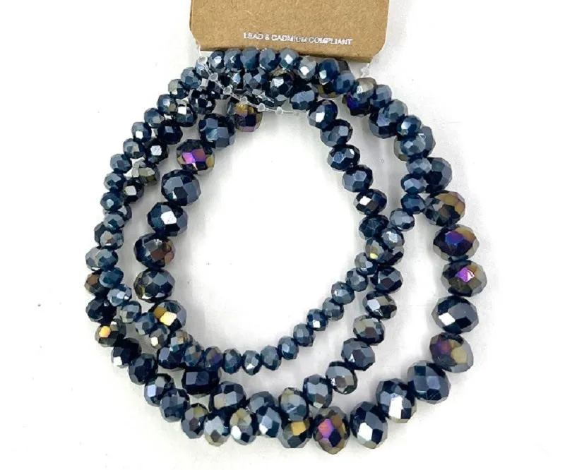 3 STRETCH BRACELET SET ( 0131 RB428 ) sold by Oh My Jewelry