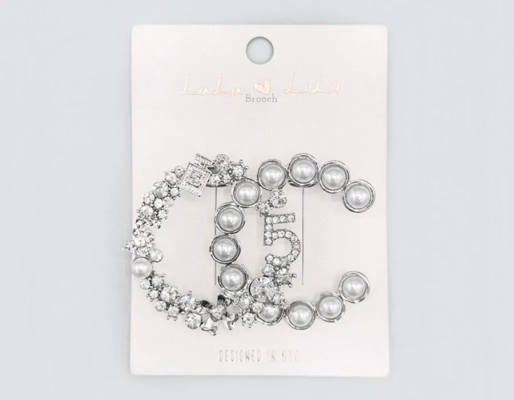 SILVER BROOCH 5 ( 1091 RH ) sold by Oh My Jewelry