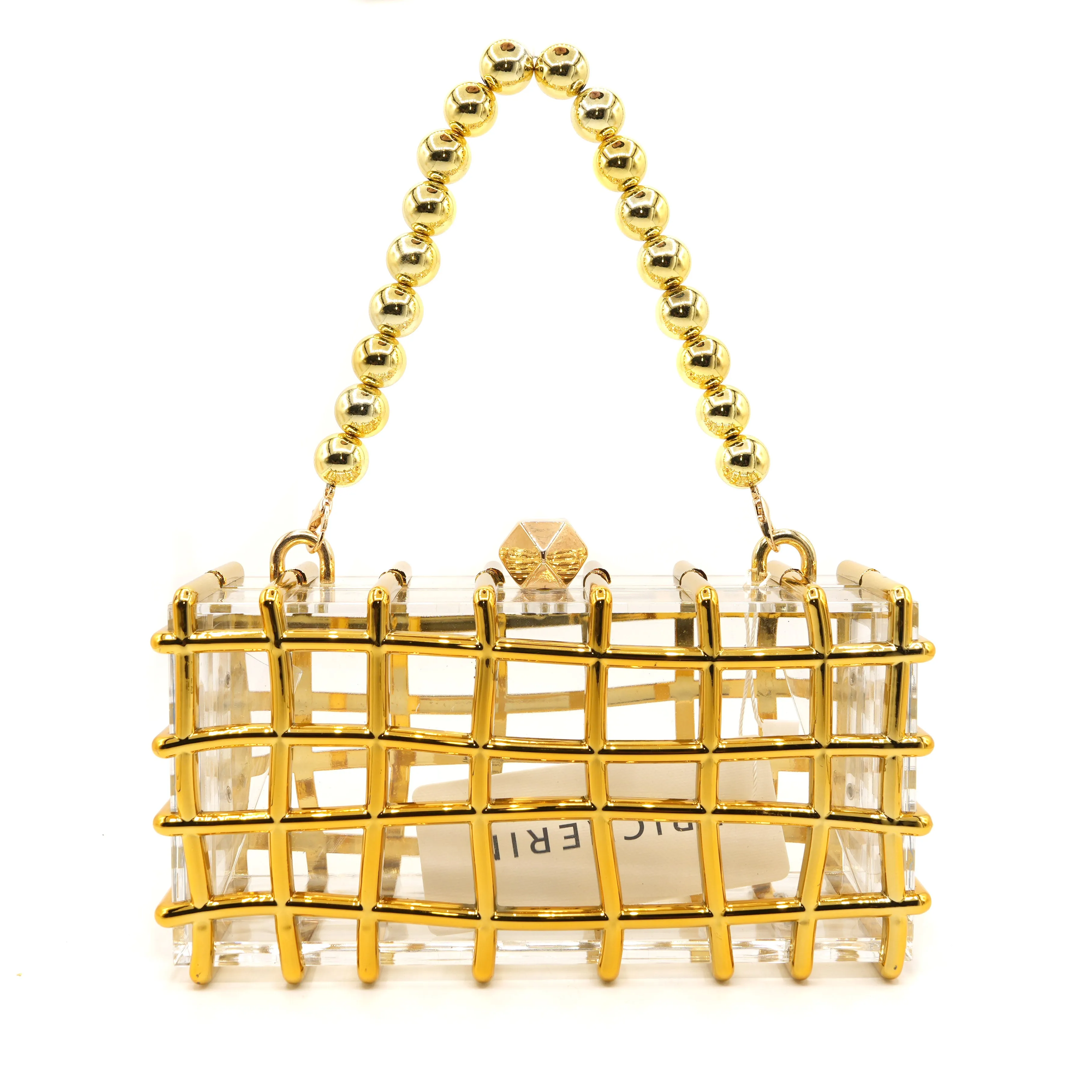 GOLD HANDBAG ( 201 GOLD ) sold by Oh My Jewelry