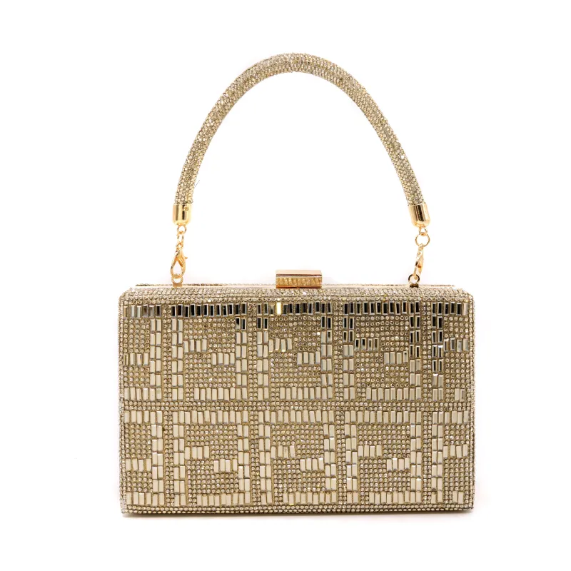 GOLD PURSE ( EJ609 GOLD ) sold by Oh My Jewelry