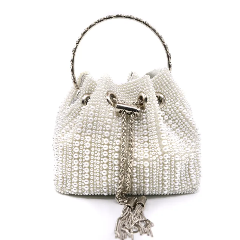 WHITE PURSE PEARLS ( EJ607 WHITE ) sold by Oh My Jewelry