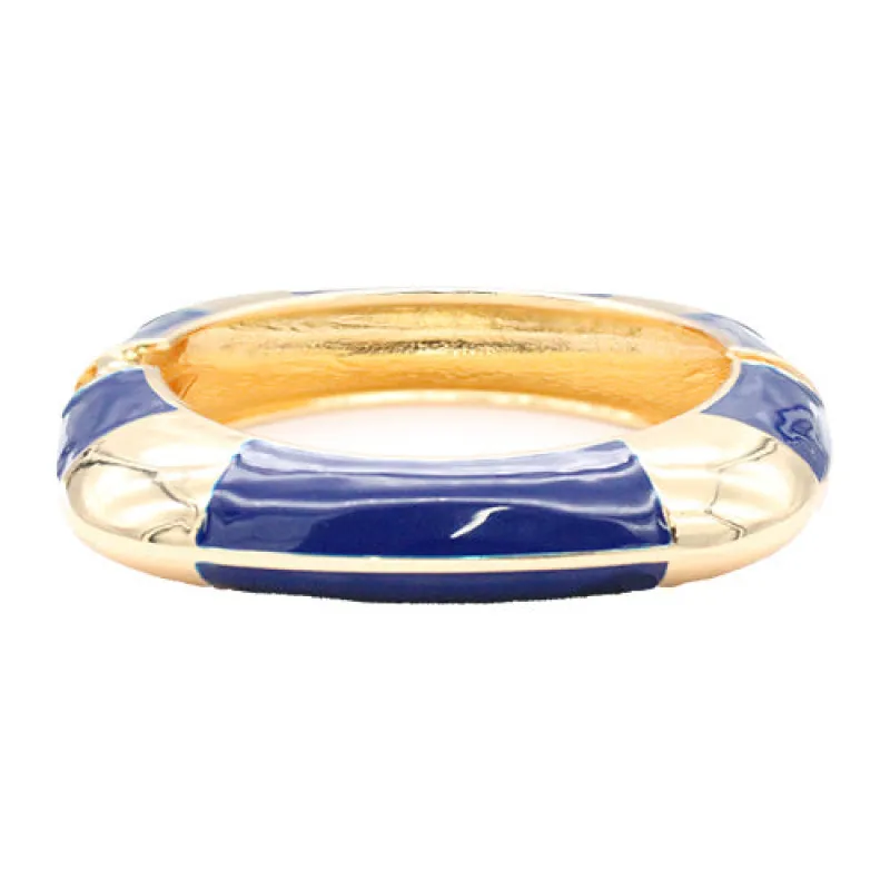 GOLD BLUE BANGLE ( 5720 GDBL ) sold by Oh My Jewelry