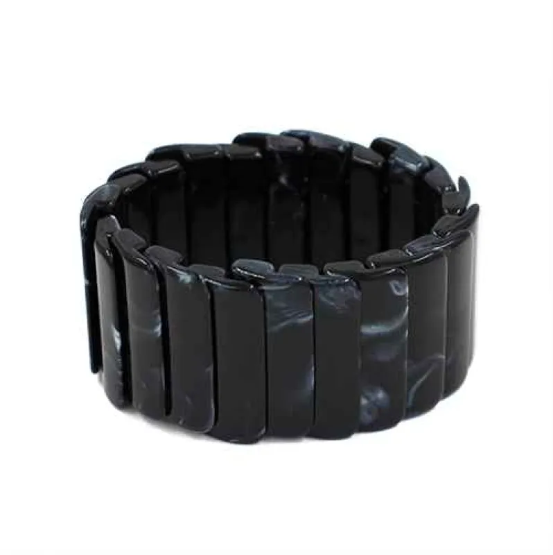 BLACK STRETCH BRACELET ( 2211 BK ) sold by Oh My Jewelry