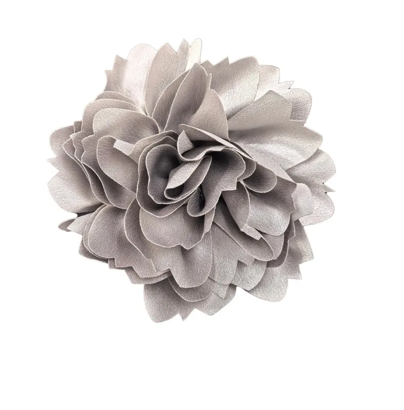 SILVER FLOWER BROOCH ( 0158 SL ) sold by Oh My Jewelry