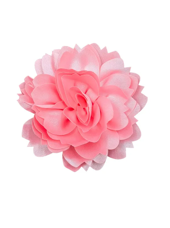PINK FLOWER BROOCH ( 0158 PK ) sold by Oh My Jewelry