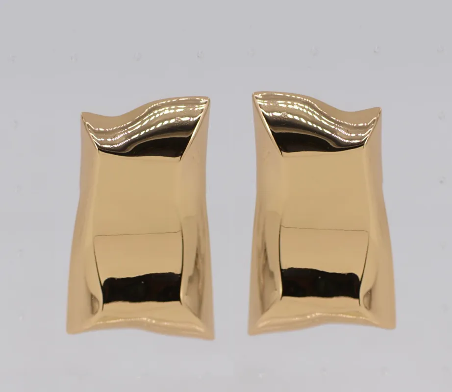 GOLD EARRING ( 6257 GOL ) sold by Oh My Jewelry