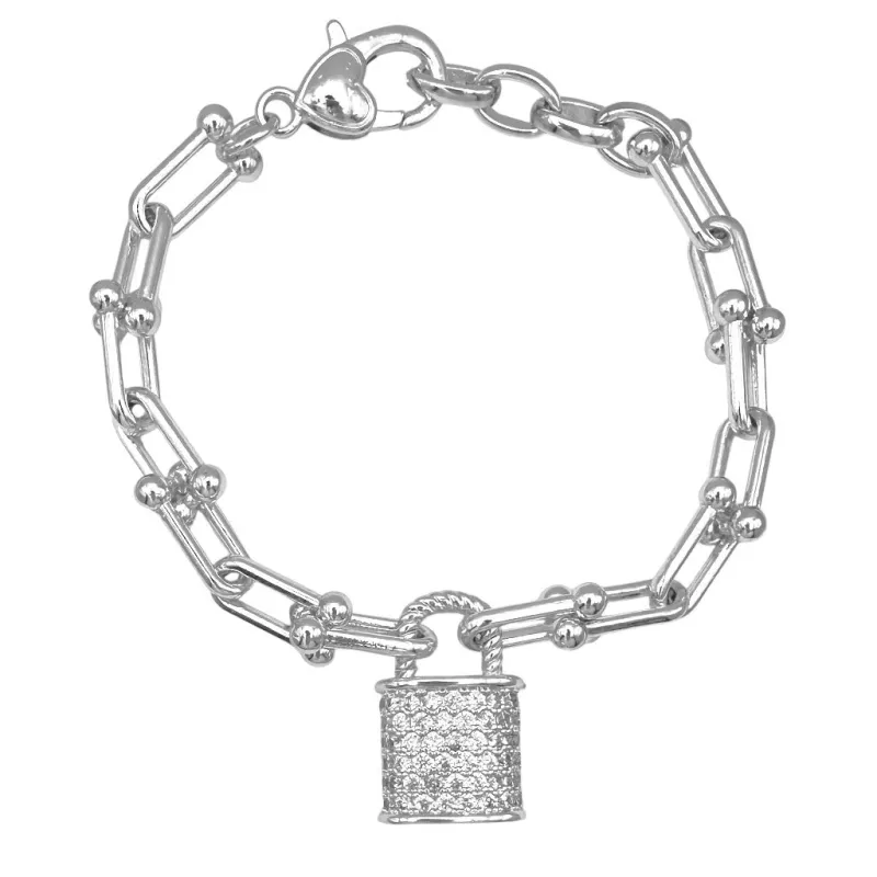 SILVER CZ BRACELET ( 1182 BX ) sold by Oh My Jewelry