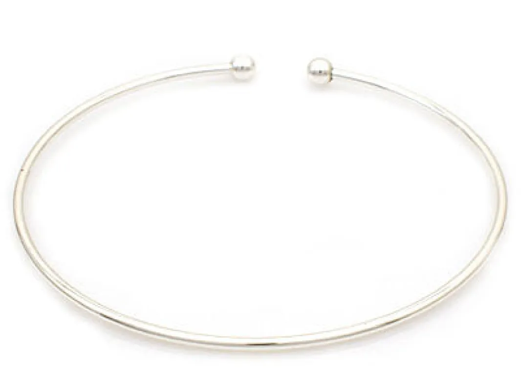 SILVER CHOKER BALL ( 29978 SM ) sold by Oh My Jewelry