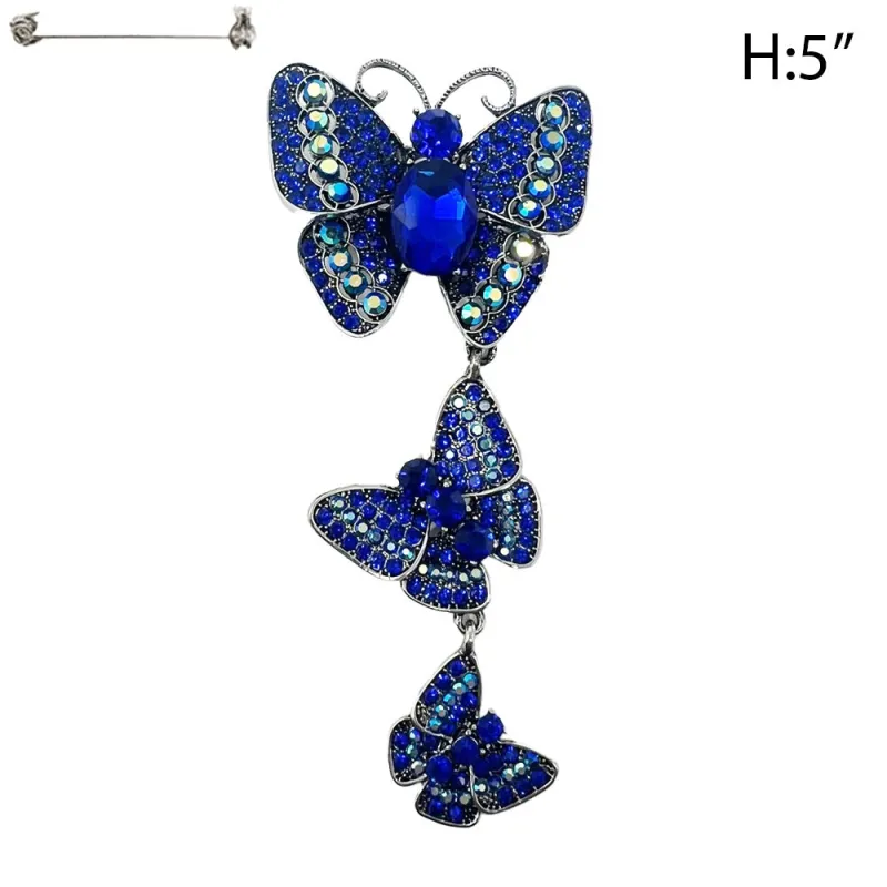 BUTTERFLY BROOCH DANGLING ( 90 RRY ) sold by Oh My Jewelry