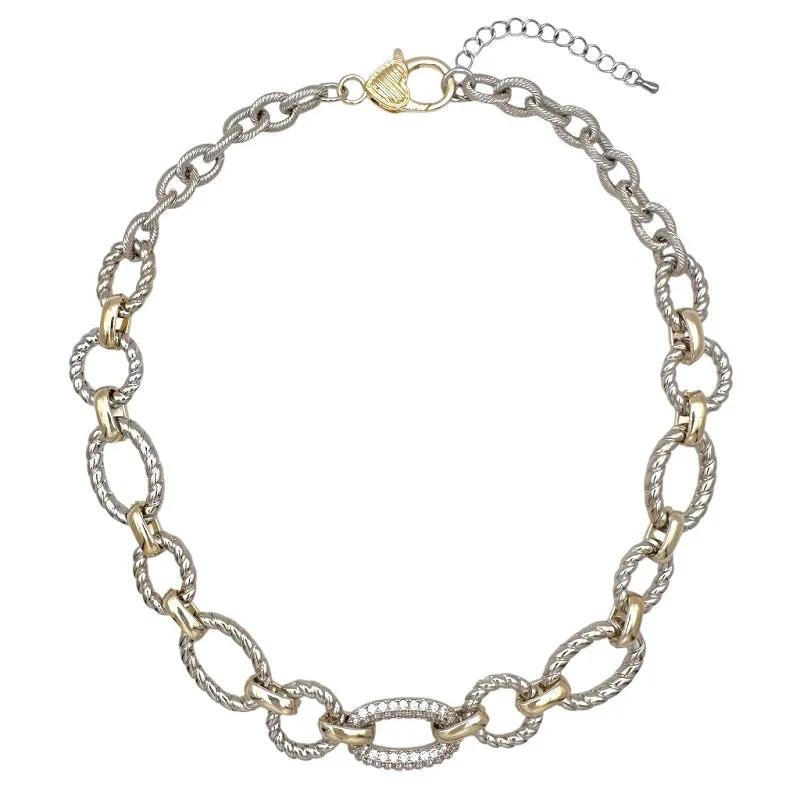 14K GOLD PLATED NECKLACE ( 1299 ) sold by Oh My Jewelry